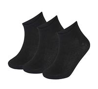 24 Pairs Black Mens Trainer Socks - 6-11