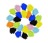 24 Pairs Kids Winter Magic Gloves, Thermal Soft Stretchy for Boys Girls, Children Ages 2-6, Assorted B (Small), Small