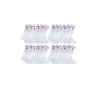 24 Pairs Multipack Classic Sport Breathable Socks Sock Snob White 11-14