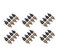 24 Pairs Resin Disc Brake Pads for MT5/MT7 Calipers - Semi-Metallic, Low-Noise, Superior Heat Dissipation, Sport EX