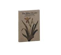 24 PCS 1 Set Postcards Set Literary Greeting Cards Blessing Message Card Vintage Redudder Hand-Painted Plant Atlas Lily Postcard-Boxed