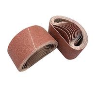 24 PCS 2-1/2 x 14 inch Abrasive Sanding Belts, 6 Each of 40 80 120 240 Grit Aluminum Oxide Sanding Belts for 2.5 x 14 inch Belt sander