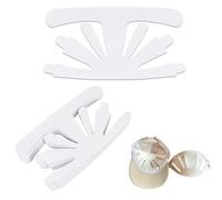 24 Pcs Baseball Cap Holder Inner Cap Holder Baseball Cap Holder Hat Shaper Cap Holder Flexible Long Lasting White Cardboard Hat Holder