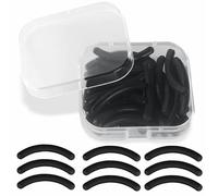 24 Pcs Black Eyelash Curler Pads,Eyelash Curler Refills,Eyelash Curler Refill Pads, Pads Silicone Curler Replacement Pads for Universal Eyelash Curler