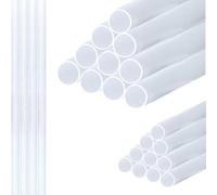 24 Pcs Cake Dowels for Tiered Cakes,Re-usable Plastic Cake Supports,Heavy Duty Cake Pillars, Stacking Sticks, Wedding & Party Cake Construction Rods