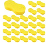 24 Pcs Car Wash Sponges, Scratch-Free Detailing, Non-Scratch Dust Removal, Honeycomb Design, Large 8-Shape, Expandable for Cars, Trucks, Motorcycles