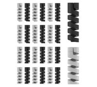 24 Pcs Charger Cable Saver Silicone Cord Saver Cable Wire Usb Cable Protector Saver Protector Sleeve for Phones Laptops Data Spiral Cable Protector Sleeve