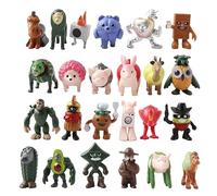 24 Pcs Creative Animal Toys Cartoon Creatures Mini Figures Action Figures Set,Funny Collectible Figures for Kids & Adults,Tralalero Tralala-Inspired,Safe Gifts for Fans Ages 6+
