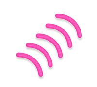 24 Pcs Curler Refill EyeLash Curler Refill Pads Silicone Rubber Curler Replacement Refills Pads for Universal Eyelash Curler Dark Pink