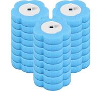 24 Pcs Disposable Replacement Head,Bathroom Closestool Cleaning Wand Cleaner Pads Replacement Head for Toilet Bowl Cleaners,Bathroom Cleaning,Bathtub (Brush head only)