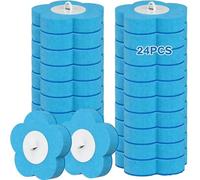 24 PCS Disposable Toilet Bowl Brush Refills，Disposable Toilet Brush Heads, Toilet Wand Disposable Refill Heads