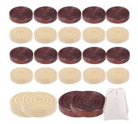 24 Pcs Draughts Board Game,Natural Wooden Draught Pieces Replacement With Drawstring Bag,Classic Backgammon Chess,Learning Checkers Drafts Stackable for Adults Kids Boardgames Travel Camping Games