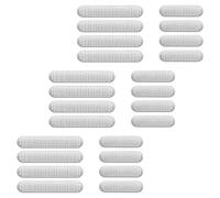 24 Pcs Dustproof Sticker for 12 13 Series Metal Silver