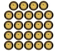 24 Pcs Employee Lapel Pin, Excellence in Service Pins, Employee Appreciation Pins with Diamond Pattern, Perfect for Awarding Staff and Team Members
