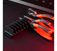 24 pcs Enhanced Magnetic Plier Organizer Set - Heavy-Duty Tool Drawer Storage Rack | Modular Plier Rack System for Mechanics, Technicians & DIY Toolboxes | Space-Saving & Quick-Access Design