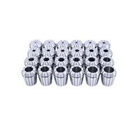 24 pcs ER40 Spring Collet 3-26mm for CNC Milling Machining Center Clamping Fixture(ER40-24PCS)