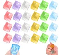 24 Pcs Fidget Stress Balls, Ice Nee Squeeze Sensory Toys, Mini Squishy Fidget Toys for Kids & Adults Ages 3+, Anxiety & Stress Relief, Perfect for Party, Classroom and Birthdays Favors