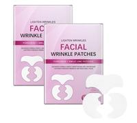 24 Pcs Forehead Wrinkle Patches,Silicone Wrinkle Patches Overnight Forehead Lines Remover, Reduces Fine Lines Frown Lines, For All Skin Types