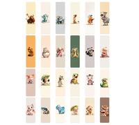 24 Pcs Funny Animal Paper Bookmarks Creative Reading Markers for Women