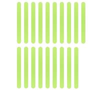 24 Pcs Glow in Dark Anti Slip Tape, Luminous Grip Strips, PEVA Non-Slip Shower Strip, for Indoor and Outdoor Use Steps PoolsBathtub Bathtub Safety Strips, Safety Egress Markers Exit Sign