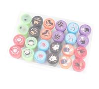 24 Pcs Halloween Stamps Self Ink Stamps, Trick or Stamps, Spooky Stamps for Halloween Party Gifts, Game Prizes, Halloween Goodies Bags