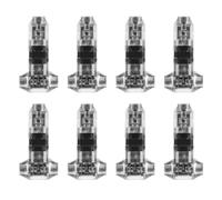 24 pcs Low Voltage T Tap Wire Connector, 1 Pin Solderless Splicer | Plastic Body, Piercing Clasp Design, Tidy Wiring, for Automotive Harness, Speaker Splice