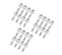 24 Pcs M10x1.25 Wheel Hub Bolts for Atv and Car, Stainless Steel | Silver Finish, Precise Fitment and Fast Replacement, Versatile Size Options for 10 12 14 Inch Wheels