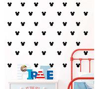24 Pcs Mickey Minnie Wall Stickers for Kids Rooms, Nursery, Baby Bedroom Home Decor - Cartoon Wall Decals, Vinyl Art, DIY Mural Wallpaper