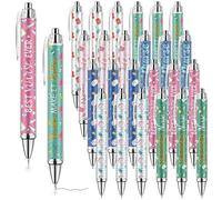 24 Pcs Nurse Pens Bulk Nurse Appreciation Gift Medical Themed Cartoon Ballpoint Pen Inspirational Nursing Pen Nurses Week Gift Thank You Nurses Day Gifts for Doctor Medical Assistant Healthcare Worker