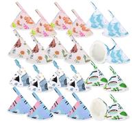 24 Pcs Peepeeteepe for Baby Boy, Reusable Pee Peep Teepee Baby Boy with Hang Loop(6 Patterns)