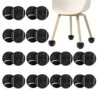 24 Pcs Precut Walker Tennis Balls for Furniture Legs and Floor Protection, Heavy Duty Long Lasting Felt Pad Glide Coverings