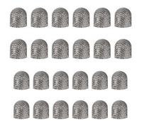 24 Pcs Replaceable Mesh Fiber Tips, Stylus Tips for Stylus Pens, 5mm and 6mm Silicon Tip, Compatible with Tablets and Smartphones