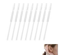 24 Pcs Reusable Sticky Ear Cleaner Set,Professional Earwax Removal Swabs,Washable Adhesive Ear Cleaning Tools,Ears Cleaners,for Adults Kids Home Use, Effective Buildup Removal and Gentle Ear Care
