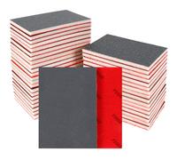 24 Pcs Sanding Sponge Set - 2000 Grit Sanding Pads, Flexible Sandpaper Block Coarse and Fine, Foam Sanding Pads Washable and Reusable, Wet and Dry Sandpaper for Metal Wood Wall Polishing