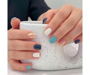 24 Pcs Short Press On Nails Cats Eye False Reusable Acrylic Glossy Full Covers Stick On