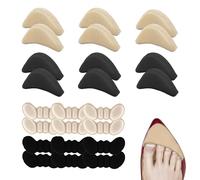 24 Pcs Soft Sponge Shoe Filler Set, Adjustable Shoe Inserts with Heel Patches, Foot Brace, Shoe Pads for Women, Pumps, Flats, Sneakers, High Heel Women, Big Shoes