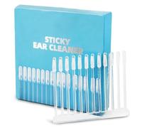 24 Pcs Sticky Ear Cleaning Buds, Reusable Ear Wax Removal Tool