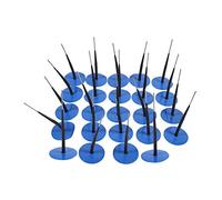 24 Pcs Tire Repair Patch Plug, Automotive Tyre Repair Plug Patch 6mm Mushroom Nail Boot Kit Wired for Auto Car Motorcycle Bike Scooter