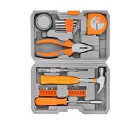 24 PCS Tool Kit, Household DIY Tool Kit, Portable Home Tool Set with Storage Box, Compact Toolbox for DIY Projects and Everyday Use