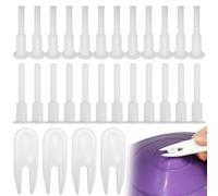 24 Pcs Yoga Ball Plug, Yoga Ball Air Stopper Air Plug, Air Stopper Plug Valve Nozzles Pin, Exercise Ball Plug Replacement Kit, Yoga Ball Plug Exercise Ball Plug With 4 Piece Removal Devices