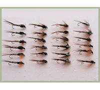 24 Pheasant tail Nymph Trout Fishing Flies Size 10-12
