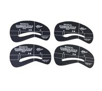24 Piece Eyebrow Stencil Template Kit for DIY Makeup