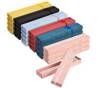 24-Piece Gift Box Set - Jewellery Box Anniversaries Weddings Birthdays Assorted Colours - 20 x 2 x 4 cm Multi