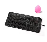 24-Piece Makeup Brush Set with Brushes, Eyebrow Powder, Foundation, Shadow, Makeup Tools, and Sponges,01,24 pcs