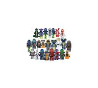 24-Piece Mini Ninjago Figures Set - Plastic Ninja Action Figures to Assemble (Ninja Snakes)