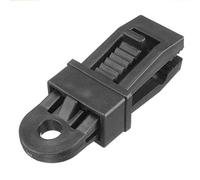 24-piece tarpaulin clips, large tarpaulin clips with strong locking handle for tents, covers, awnings, banners, boating, gardening, canopies, black