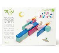24 Piece Tegu Magnetic Wooden Block Set, Blossom