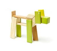 24 Piece Tegu Magnetic Wooden Block Set, Jungle