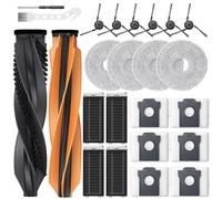 24 Pieces Accessory Set for Dreame X50 Ultra Complete/L50 Pro Ultra/X50 Master Vacuum Cleaner, Replacement Parts for Dreame L50 Ultra/L40s Pro Ultra Robot Vacuum Cleaner