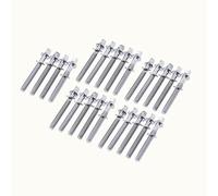 ＡＷＨＡＯ 24 Pieces Drum Screws Drum Tension Rods Screw Rod